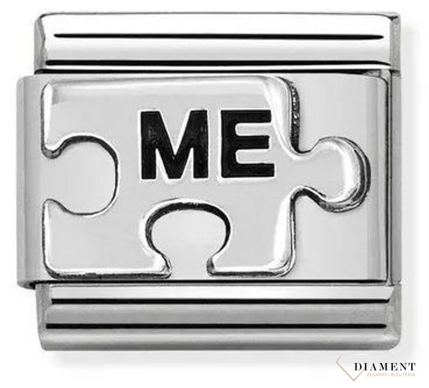 Nomination - Link 925 zawieszka srebro 'Puzzel Ja' 330101 41 biżuteria nomination nomination zawieszki nomination baza.jpg